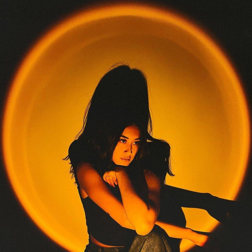 GlowDusk – Sunset Lamp with Adjustable Colors and Angle