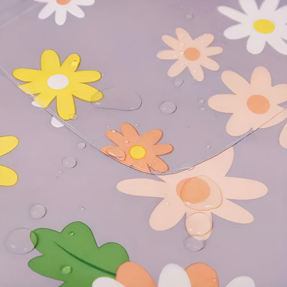 Fleurique Luxe Kitchen Apron – Coated Cotton with Vintage Floral Print for a Stylish Kitchen Experience