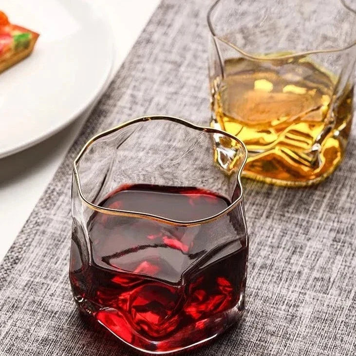SipElegance – Luxury Textured Whiskey Glasses for a Refined Whiskey Experience