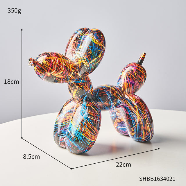 GraffiLuxe – Unique Abstract Statuette with Artistic Flair