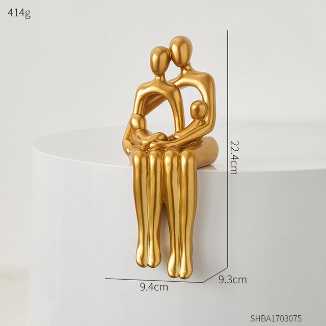 ArtisaLuxe – Elegant Abstract Artwork with Golden Details