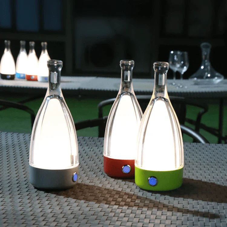 BottleGlow – Rechargeable Night Light in Wine Glass Shape for an Atmospheric Interior