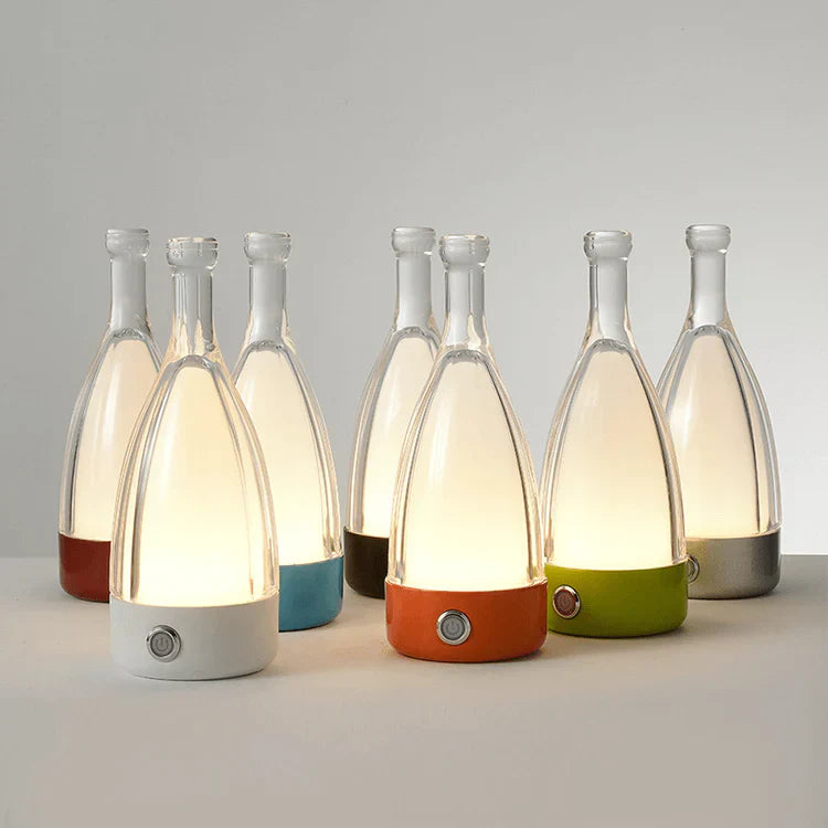 BottleGlow – Rechargeable Night Light in Wine Glass Shape for an Atmospheric Interior