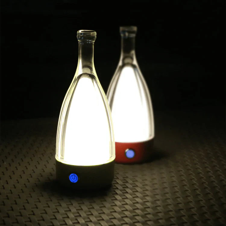BottleGlow – Rechargeable Night Light in Wine Glass Shape for an Atmospheric Interior