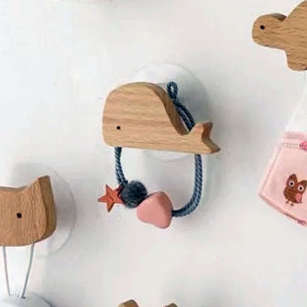 NordicPals – Playful Wooden Wall Hooks with Scandinavian Elegance