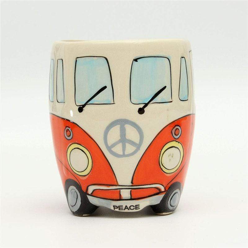 GroovyVibes – Retro Hippie Bus Coffee Mug made of Sustainable Ceramic