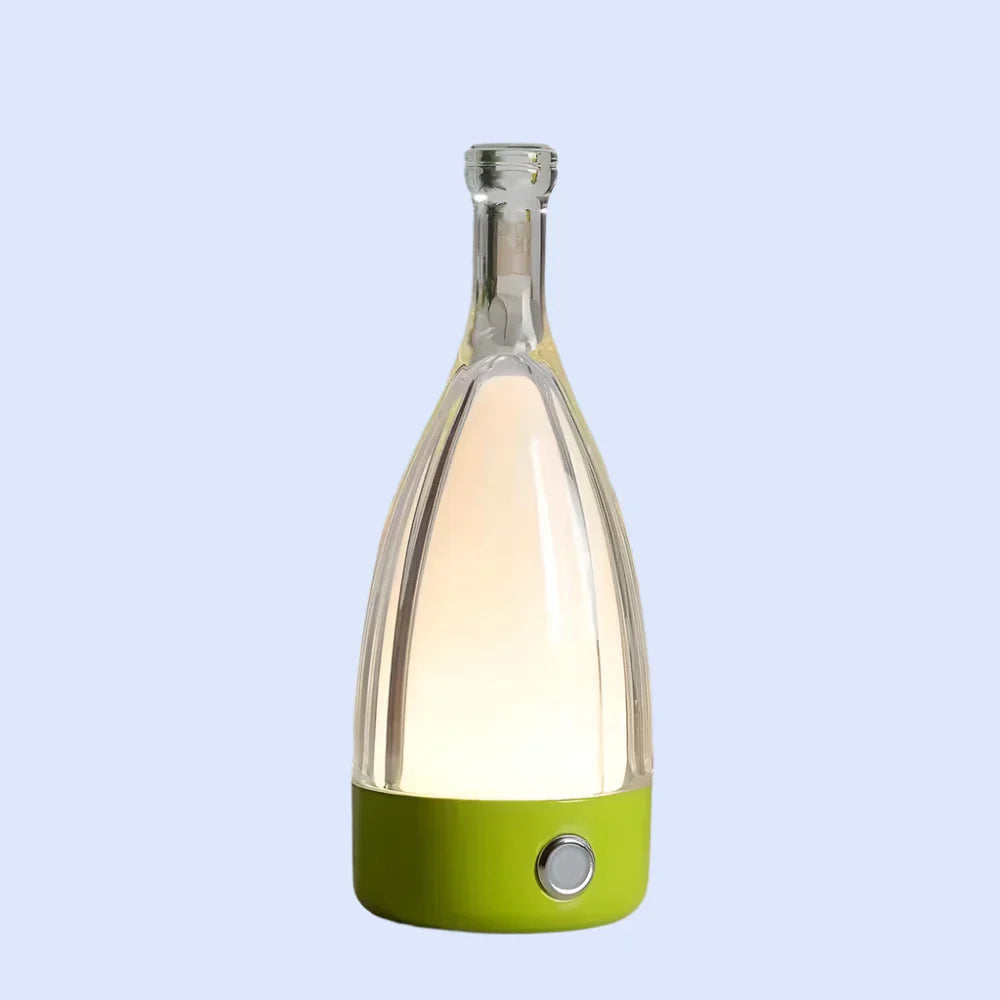 BottleGlow – Rechargeable Night Light in Wine Glass Shape for an Atmospheric Interior