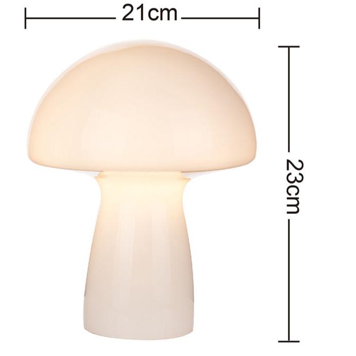 RetroGlow – Charming Table Lamp with Vintage Mushroom Design
