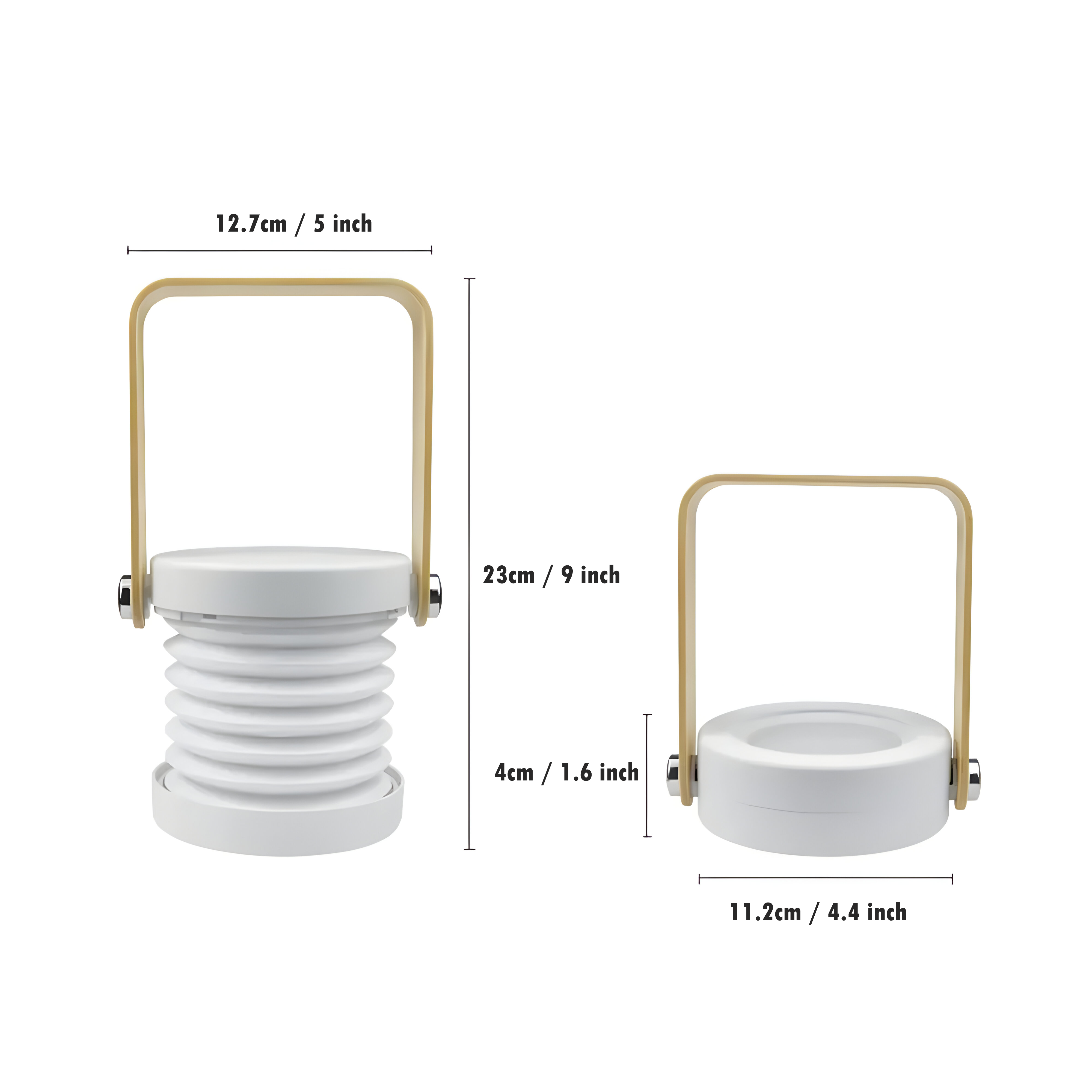LumiGlow – Luxury Foldable LED Lantern with Scandinavian Design for Your Interior