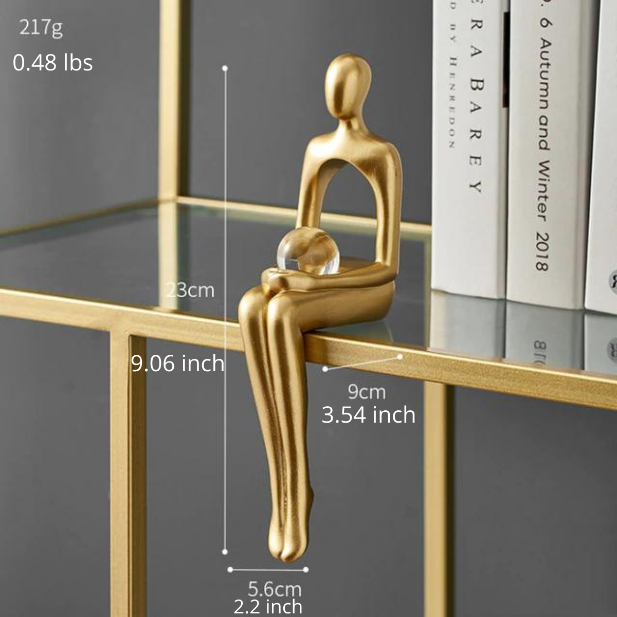 DecoraForm – Abstract Bookshelf Figures with Artistic Appearance