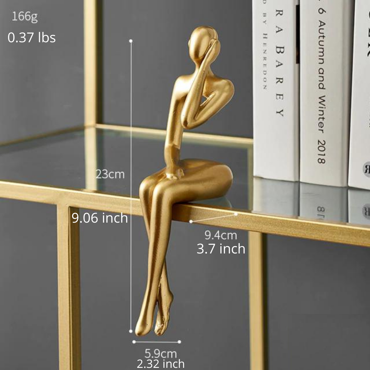 DecoraForm – Abstract Bookshelf Figures with Artistic Appearance