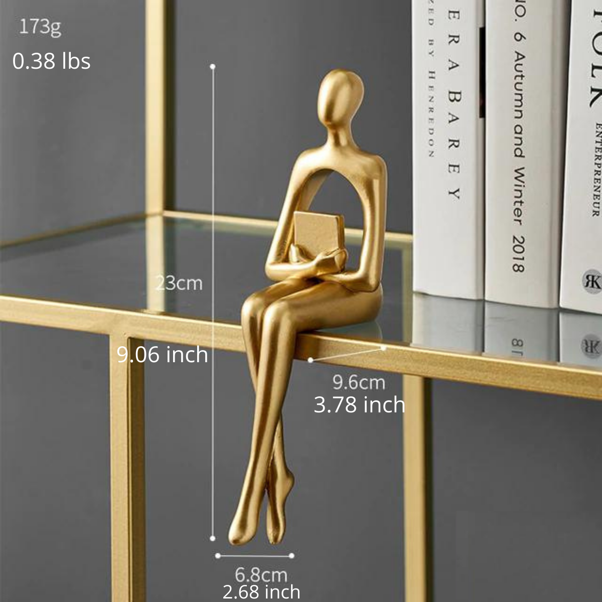 DecoraForm – Abstract Bookshelf Figures with Artistic Appearance