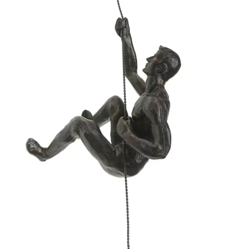 ClimbArt – Creative Climbing Man Wall Decoration Set with Artistic Charm