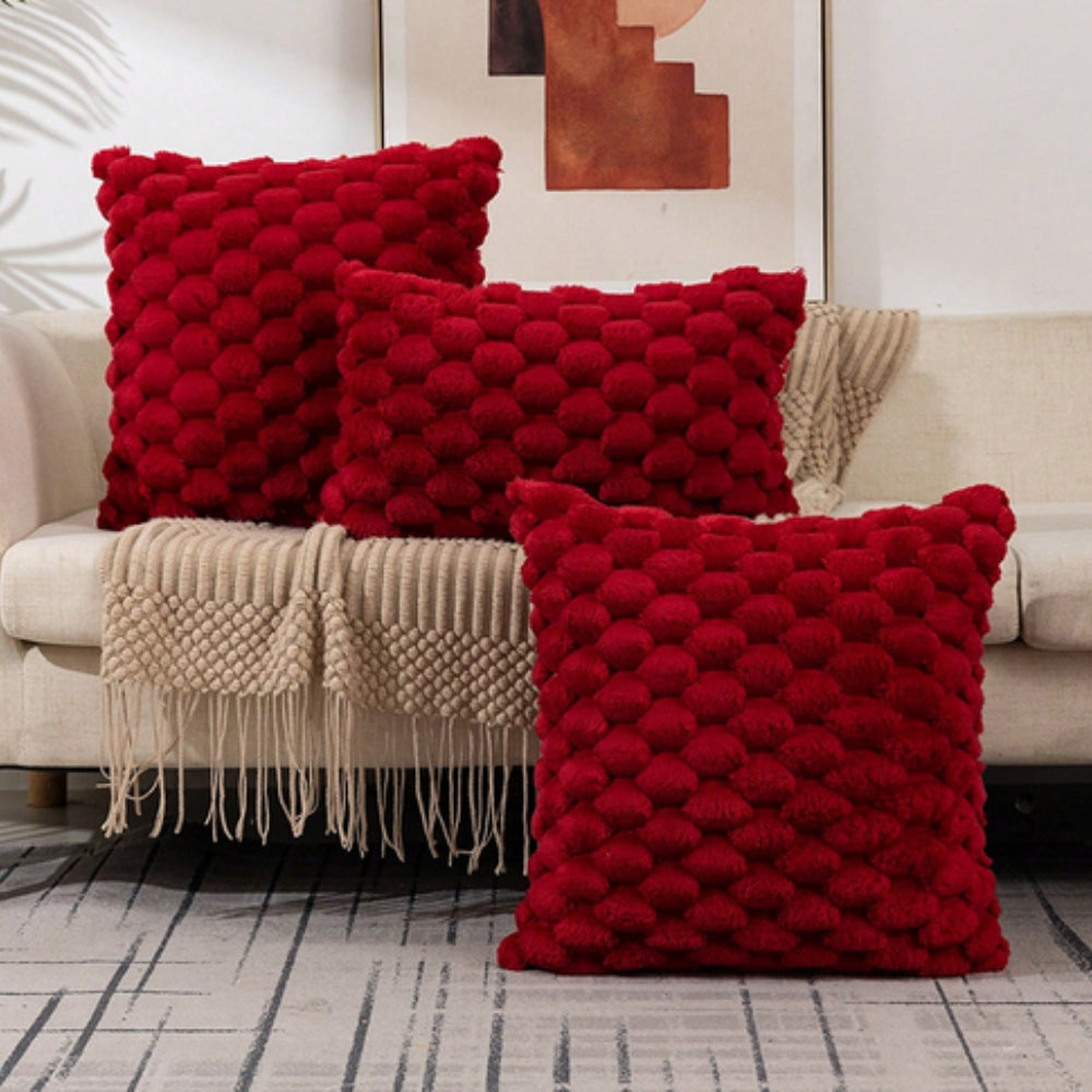 CloudLuxe – Soft Marshmallow Pillowcase with Luxurious 3D Texture