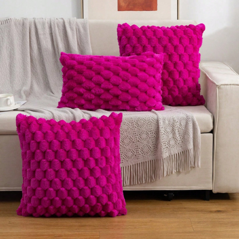 CloudLuxe – Soft Marshmallow Pillowcase with Luxurious 3D Texture