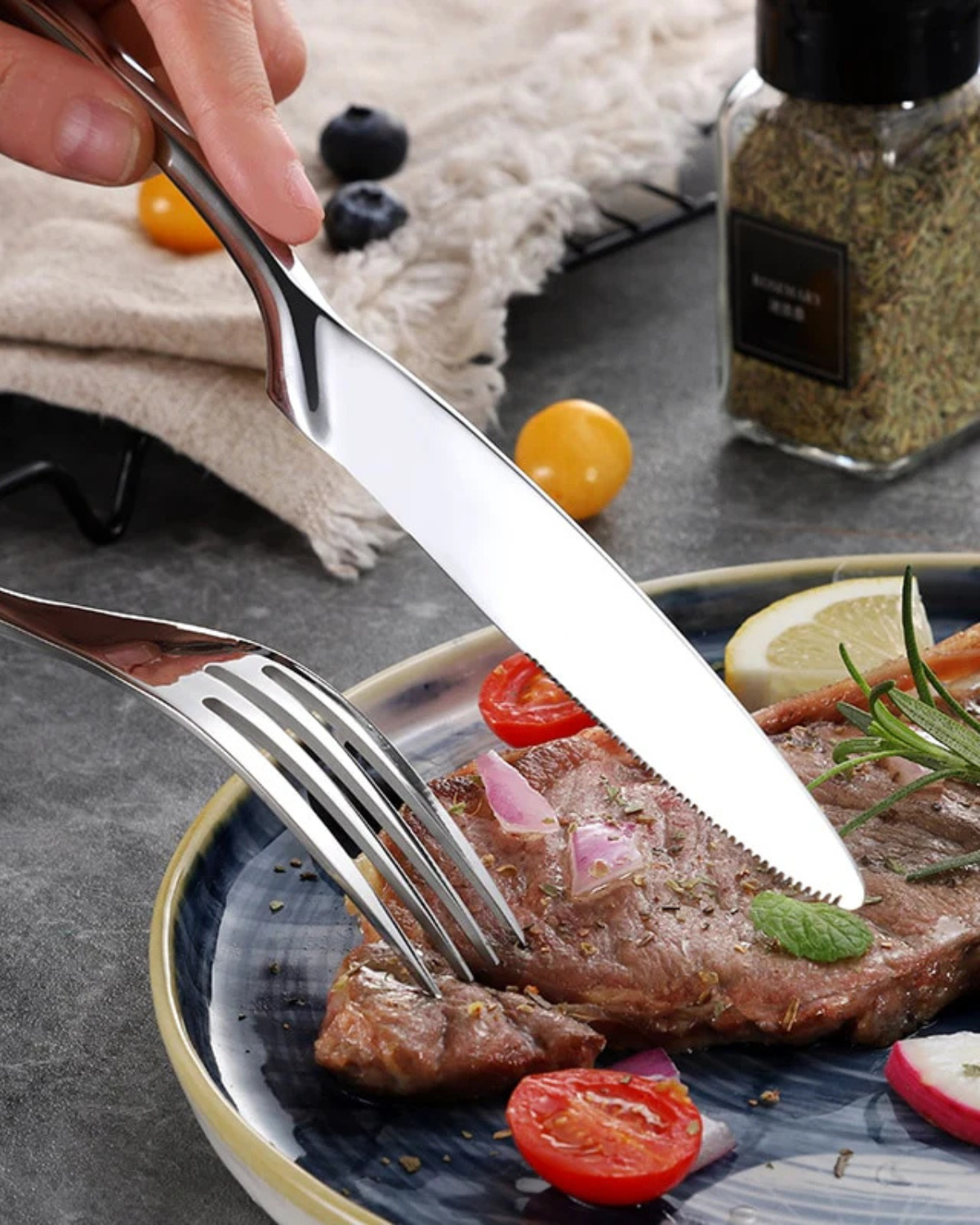 Élan Luxe – Refined Cutlery Set with Timeless Elegance for a Stylish Table Setting