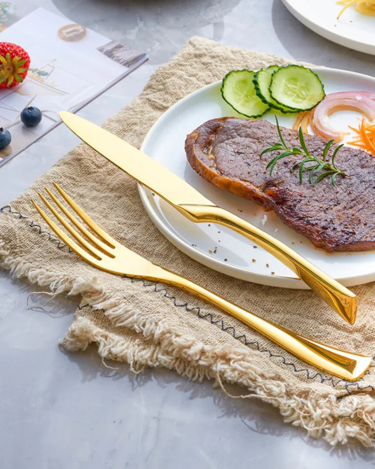 Élan Luxe – Refined Cutlery Set with Timeless Elegance for a Stylish Table Setting