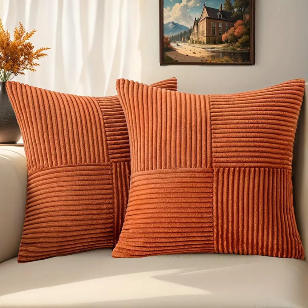 VeluCord – Cozy Corduroy Cushion Cover for a Warm Appearance