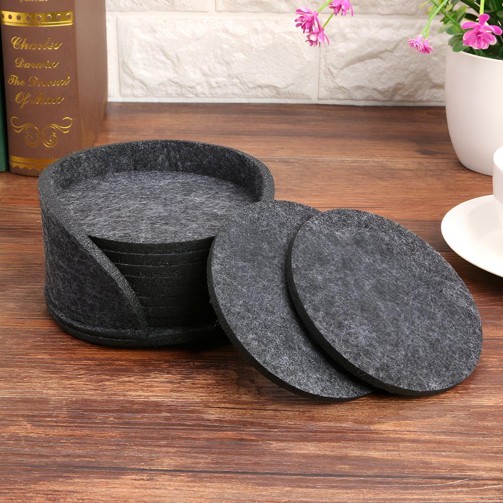 Feltique Luxe Felt Coaster Set – Stylish Protection for an Elegant Interior