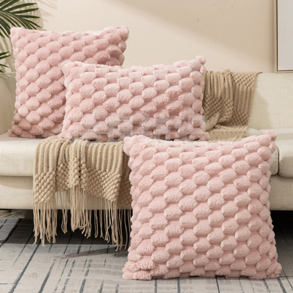 CloudLuxe – Soft Marshmallow Pillowcase with Luxurious 3D Texture