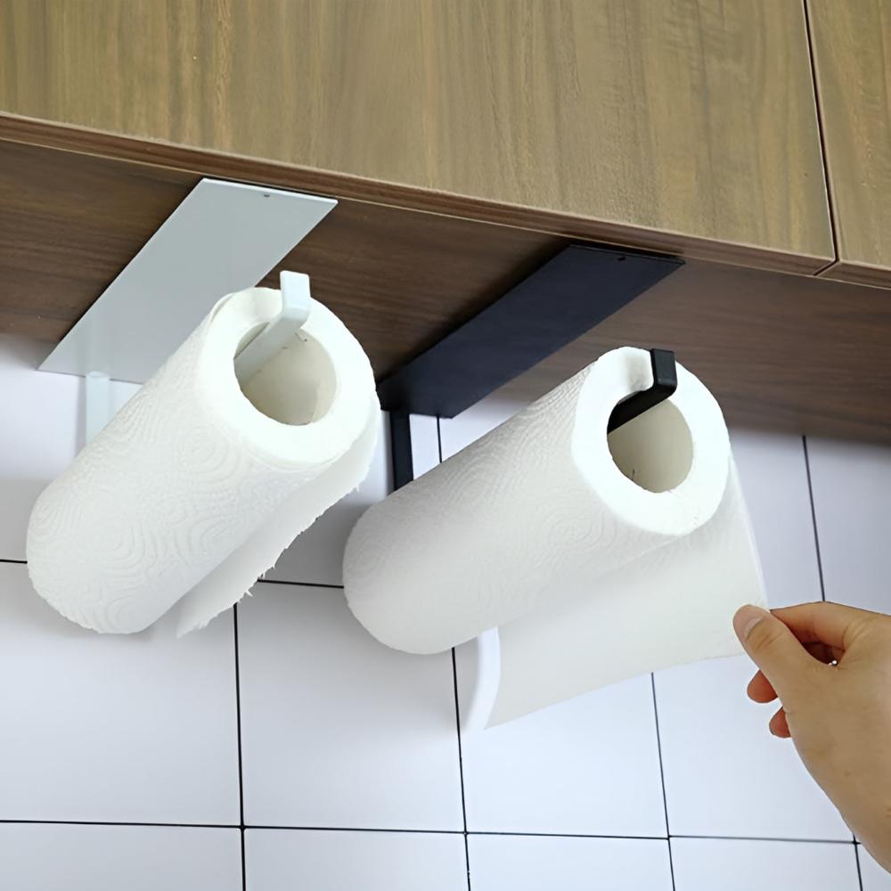 SleekMount – Minimalist Wall Holder for Kitchen Roll & Multi-Functional Use