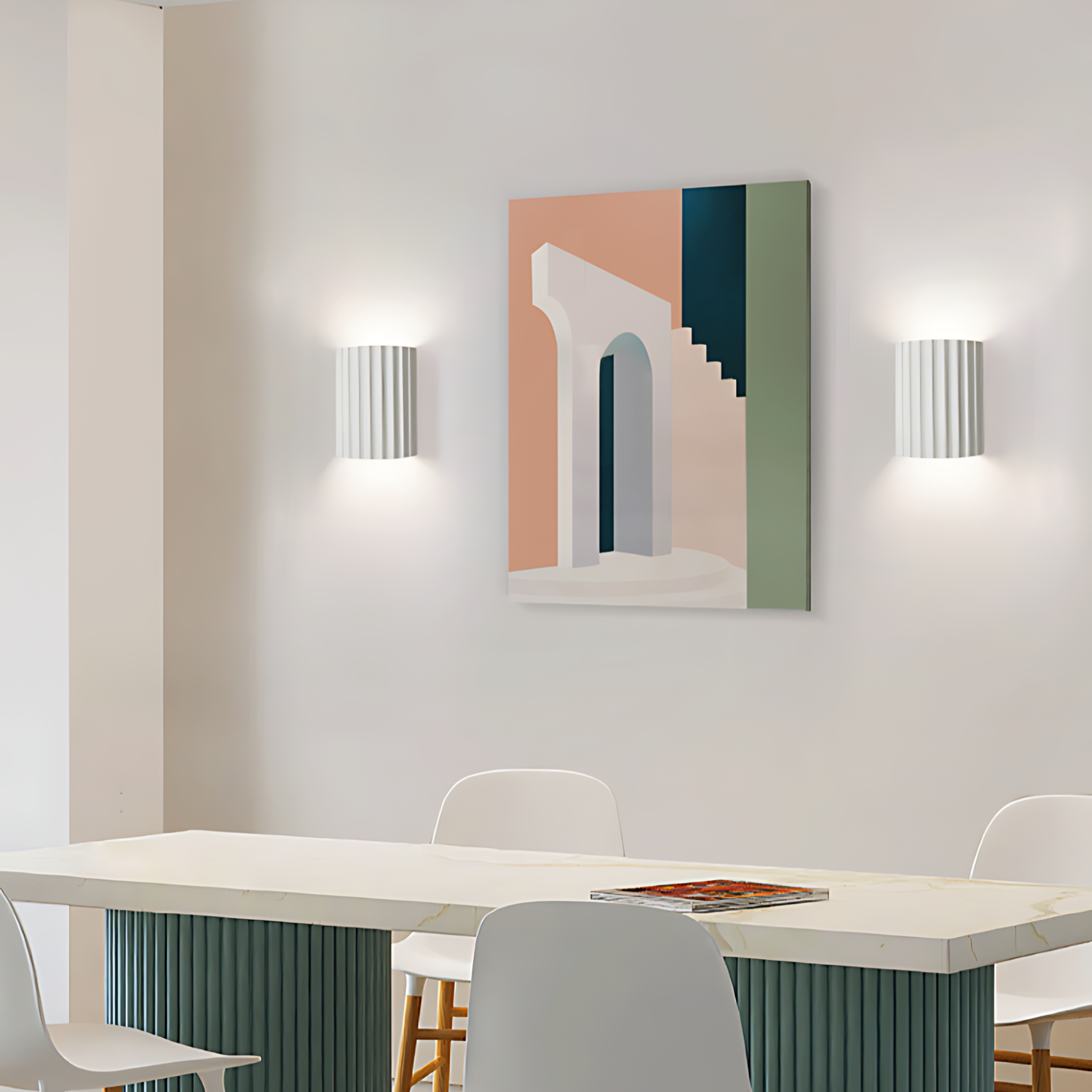 LumiWave – Wall Lamp with Wavy Design for a Modern Interior