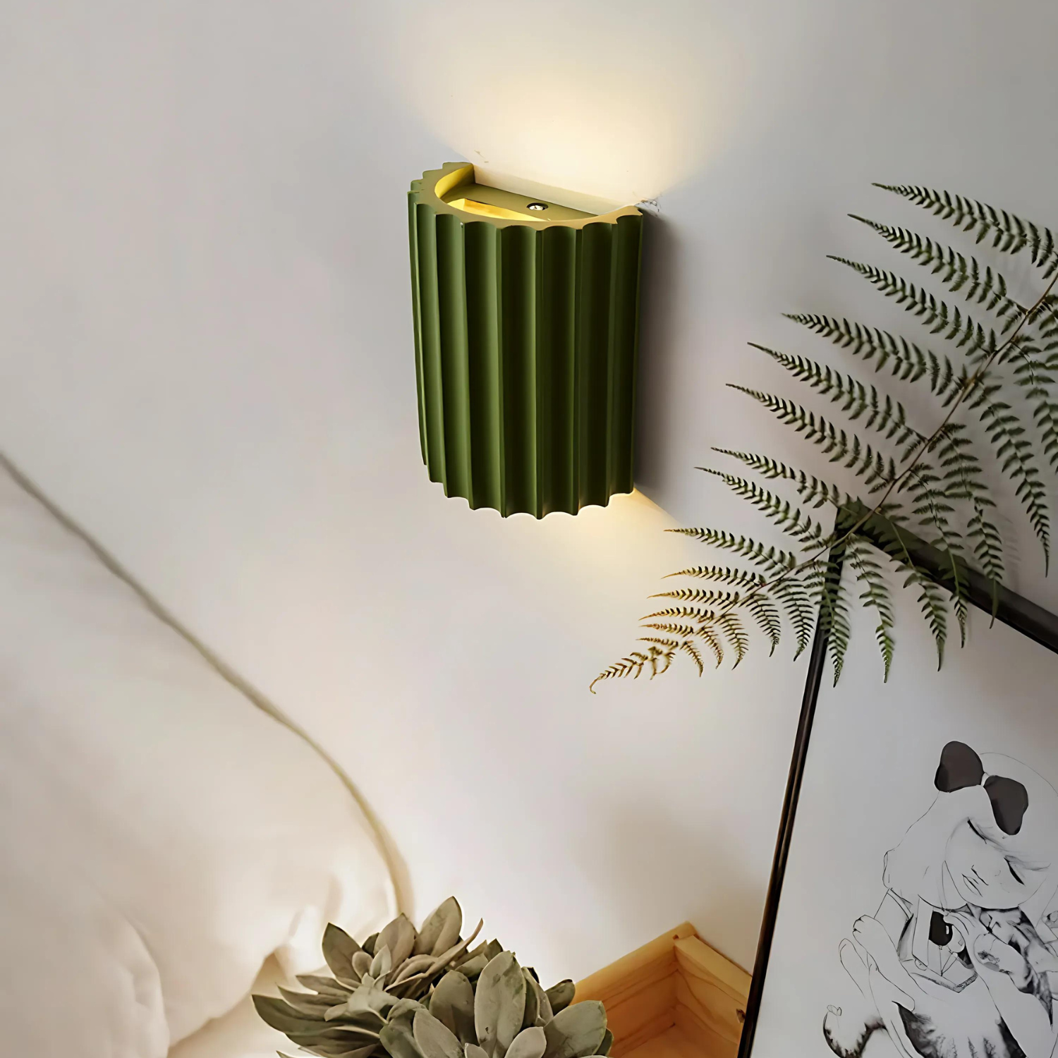 MuraleLuxe – Wandlamp met Golvend Design voor een Elegante Sfeer