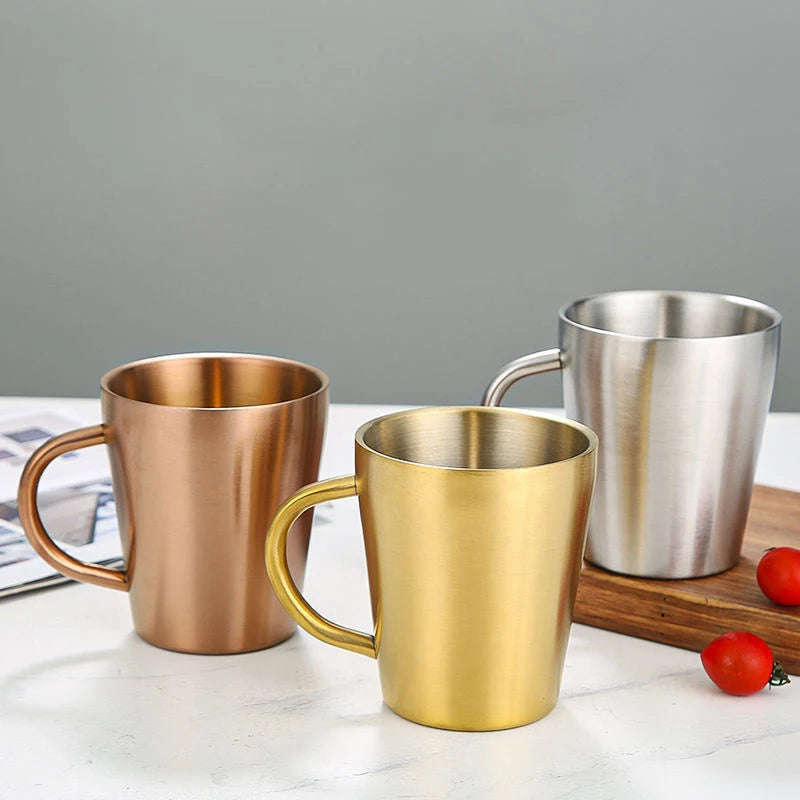 SteelAura Luxe Thermo Mug – Stylish Stainless Steel Cup for a Modern Interior