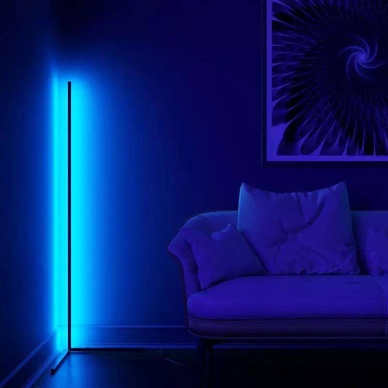 NeoGlow – Futuristic RGB LED Floor Lamp with 16 Million Colors, App and Remote Control