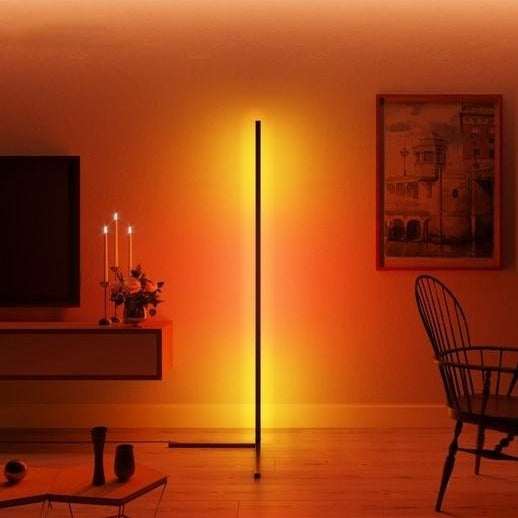 NeoGlow – Futuristic RGB LED Floor Lamp with 16 Million Colors, App and Remote Control