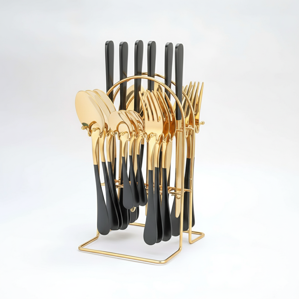 LuxeVite Elegant Cutlery Set – Timeless Style for a Refined Table Setting