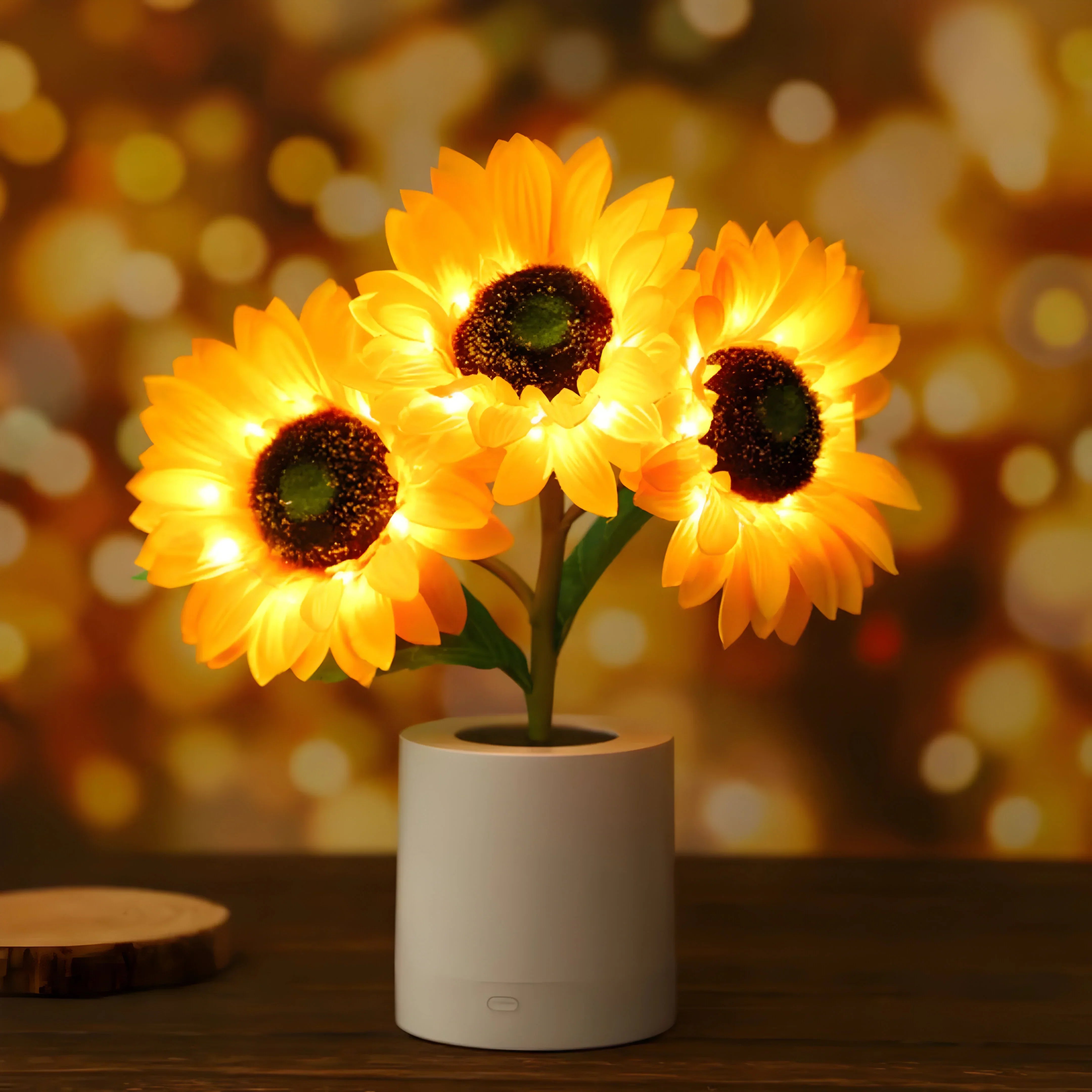 Solaréa Bloom – Elegant LED Table Lamp in Flower Design for an Atmospheric Interior