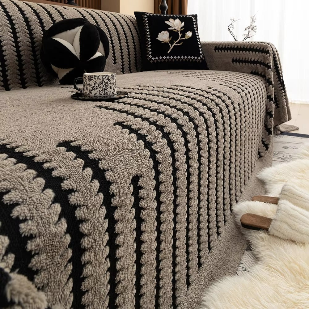 Velvéra Luxe Sofa Cover – Velvet-Soft Protection for a Warm & Stylish Interior