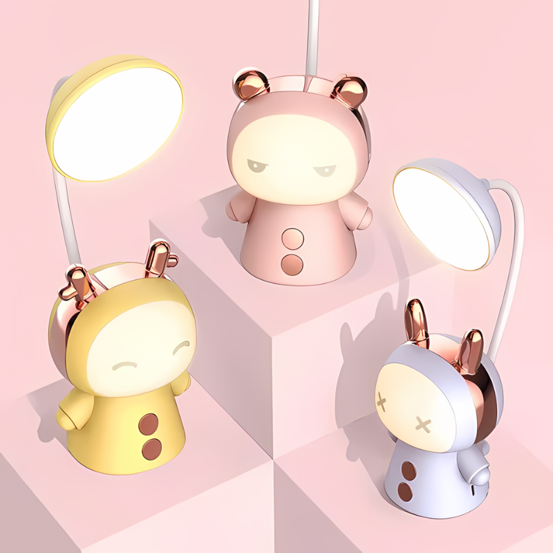 ColorJoy – Playful Cartoon Table Lamp with Soft LED Light for Children's Rooms
