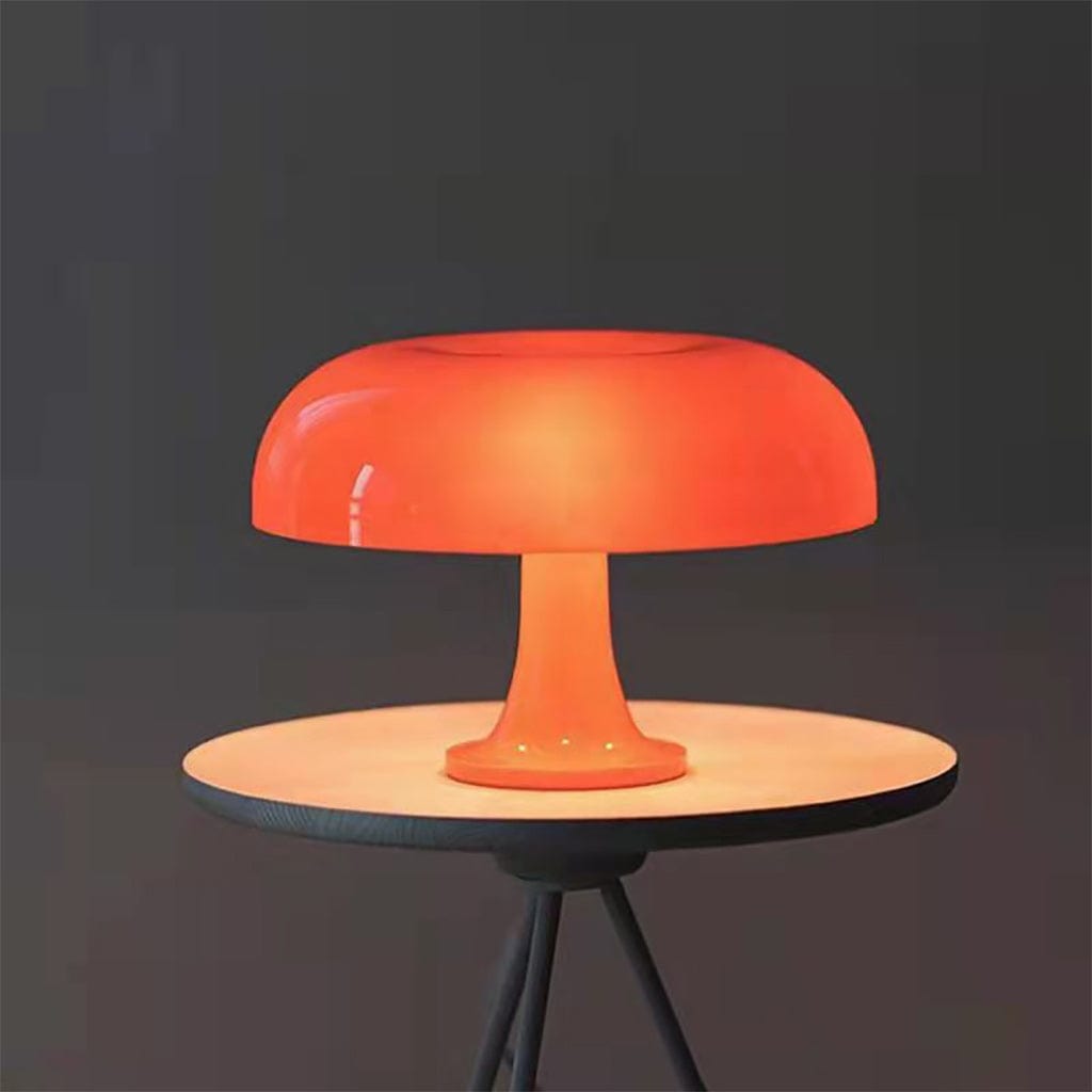 MushRoomGlow – Vintage Tafellamp met Houten Design voor een Knusse Sfeer