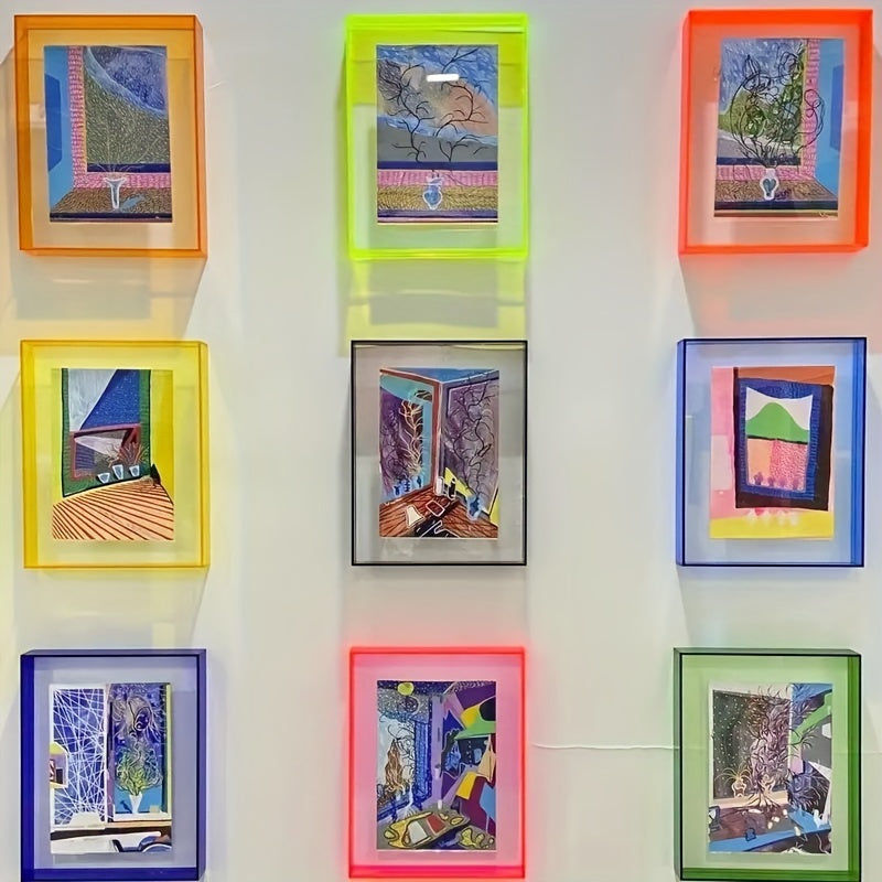LumiFrame Elegant Acrylic Photo Frame – For a Colorful and Stylish Interior