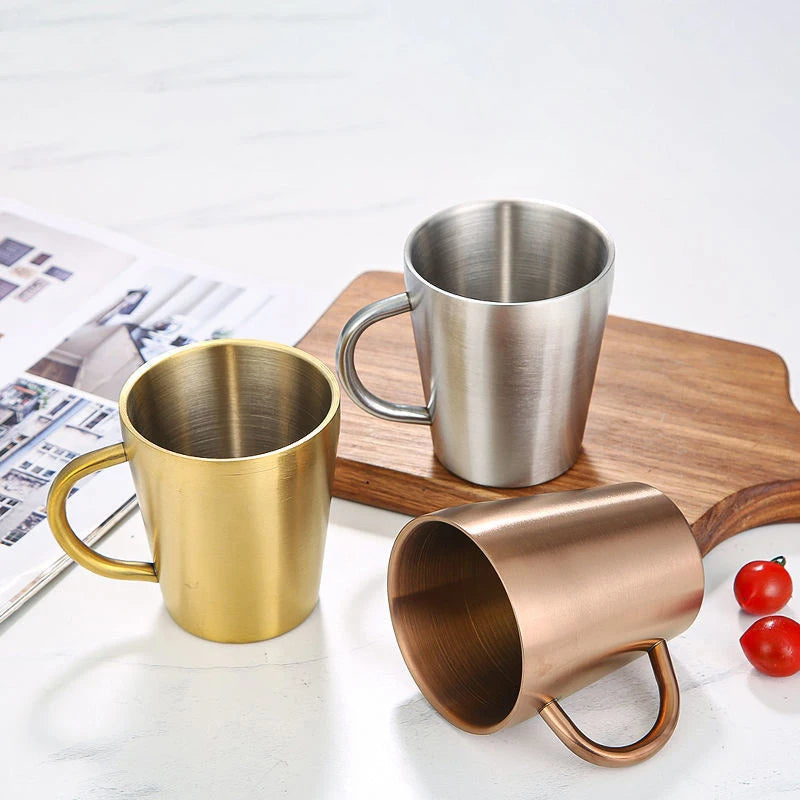 SteelAura Luxe Thermo Mug – Stylish Stainless Steel Cup for a Modern Interior