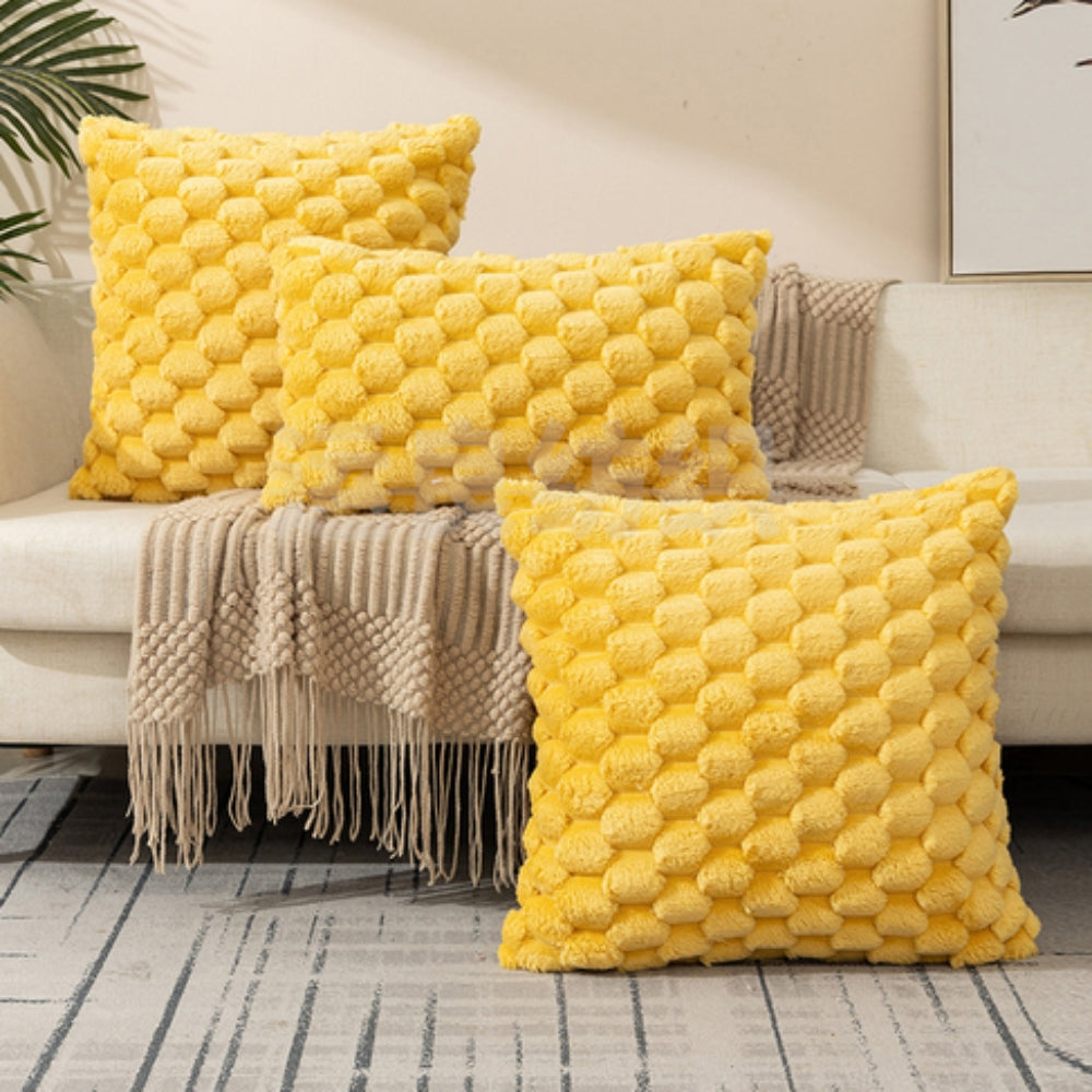 CloudLuxe – Soft Marshmallow Pillowcase with Luxurious 3D Texture