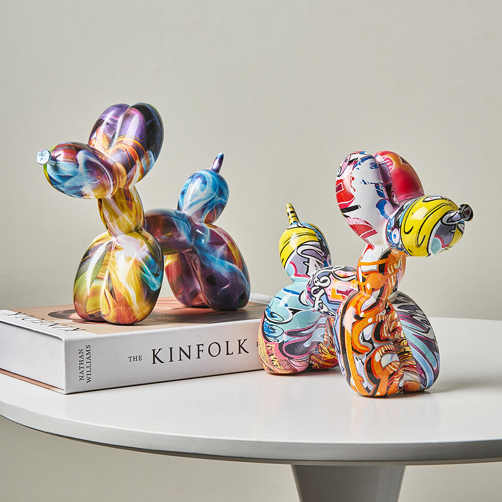GraffiLuxe – Unique Abstract Statuette with Artistic Flair