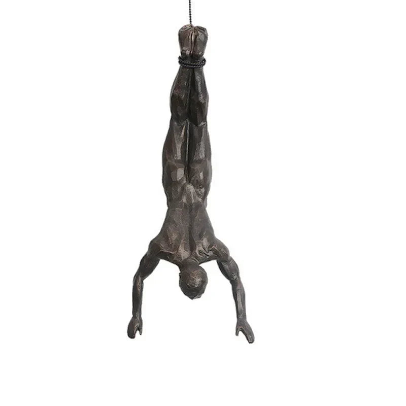 ClimbArt – Creative Climbing Man Wall Decoration Set with Artistic Charm