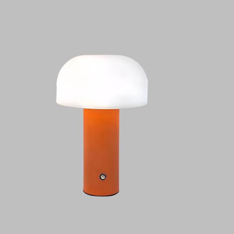 EuroGlow – Table Lamp with Elegant Mushroom Design and Dimmable Function
