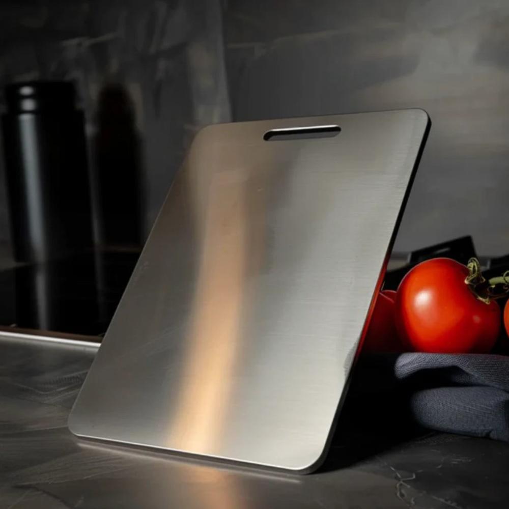 SteelEdge – Hygienic Stainless Steel Cutting Board for Sustainable Kitchen Work
