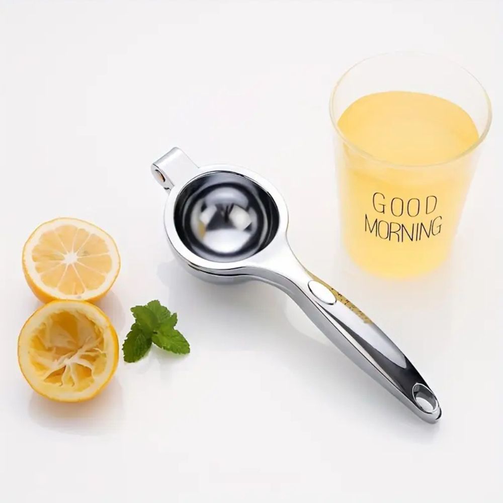 Citrina Luxe Juicer – Elegant Stainless Steel Citrus Press for a Fresh Start to the Day