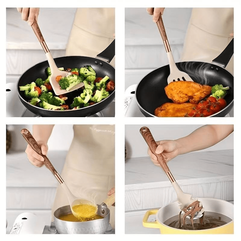 ChefEase – Versatile Silicone Kitchen Set with Stylish Design