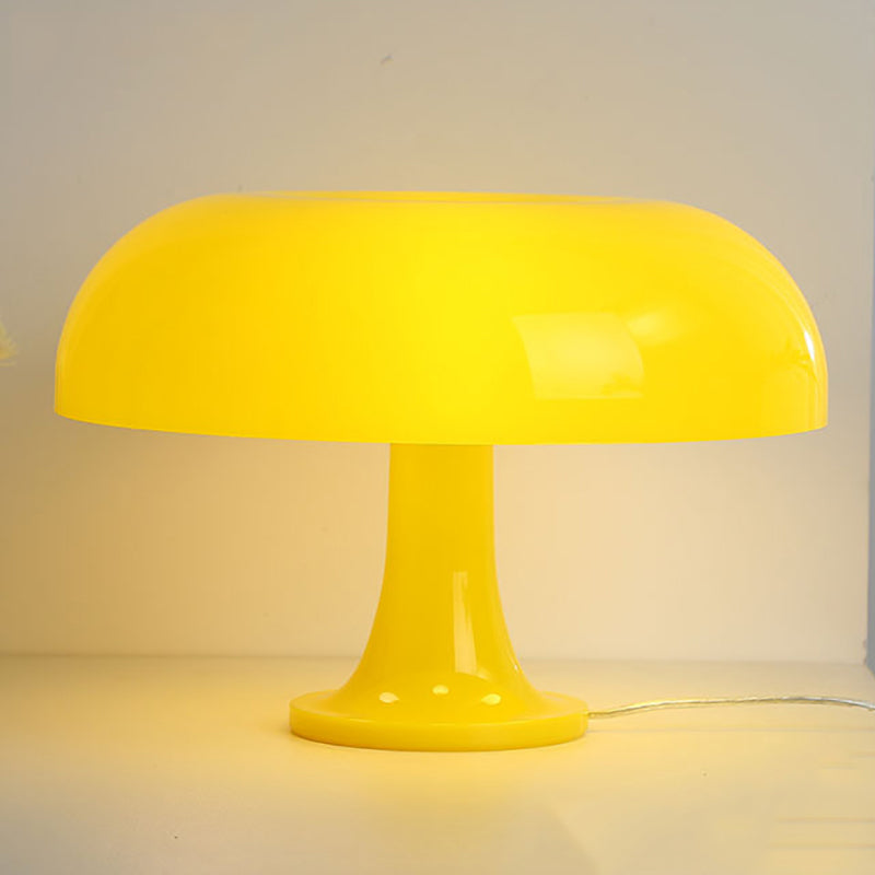 MushRoomGlow – Vintage Tafellamp met Houten Design voor een Knusse Sfeer