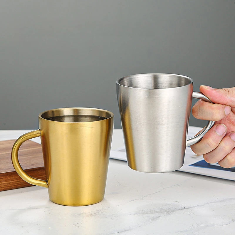 SteelAura Luxe Thermo Mug – Stylish Stainless Steel Cup for a Modern Interior