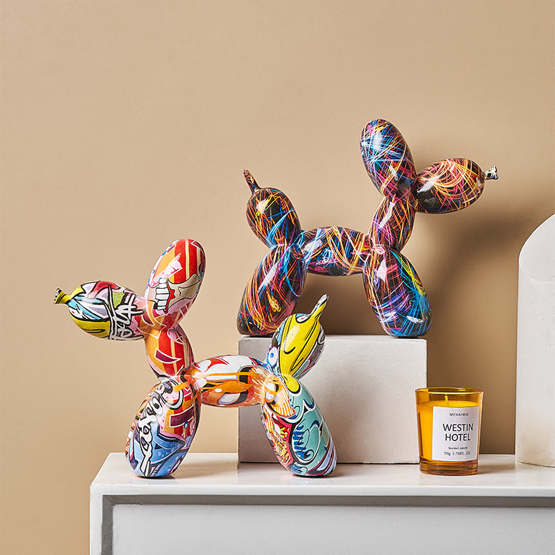 GraffiLuxe – Unique Abstract Statuette with Artistic Flair
