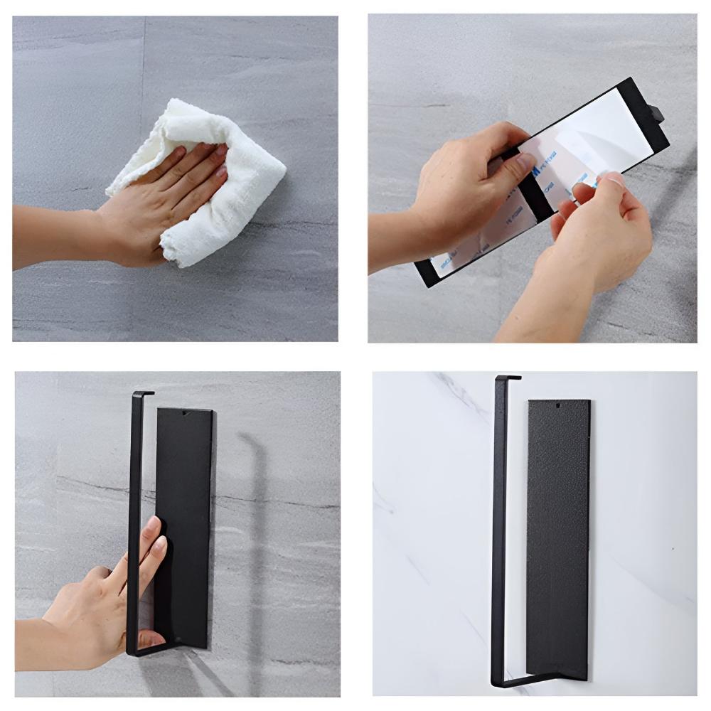 SleekMount – Minimalist Wall Holder for Kitchen Roll & Multi-Functional Use