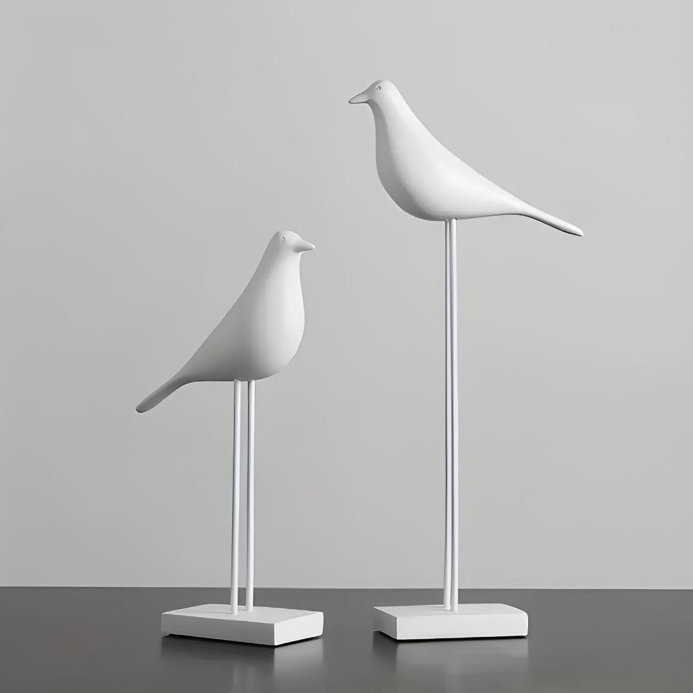 Aviéra Elegant Bird Figurines – Stylish Minimalist Decor for a Calm Interior