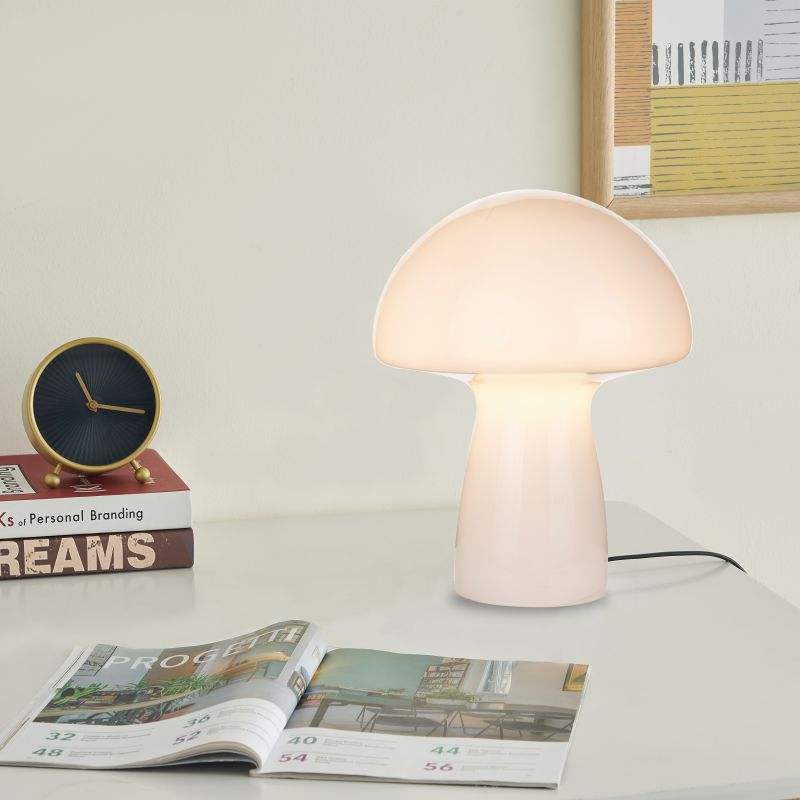 RetroGlow – Charming Table Lamp with Vintage Mushroom Design
